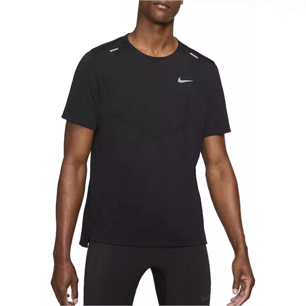 NWT Nike Men's DRI-FIT Black Running T-Shirt